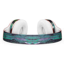 Abstract Cracked Green Paint Wall Full-Body Skin Kit for the Beats by Dre Solo 3 Wireless Headphones