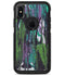 Abstract Cracked Green Paint Wall - iPhone X OtterBox Case & Skin Kits