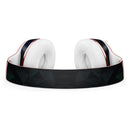 Abstract Dark Blue Geometric Shapes Full-Body Skin Kit for the Beats by Dre Solo 3 Wireless Headphones