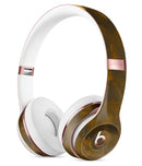 Abstract Dark Gray and Gold Shards Full-Body Skin Kit for the Beats by Dre Solo 3 Wireless Headphones