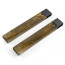 Abstract Dark Gray and Gold Shards - Premium Decal Protective Skin-Wrap Sticker compatible with the Juul Labs vaping device