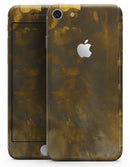 Abstract Dark Gray and Gold Shards - Skin-kit for the iPhone 8 or 8 Plus