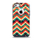 Abstract Fall Colored Chevron Pattern Skin for the iPhone 5c OtterBox Commuter Case