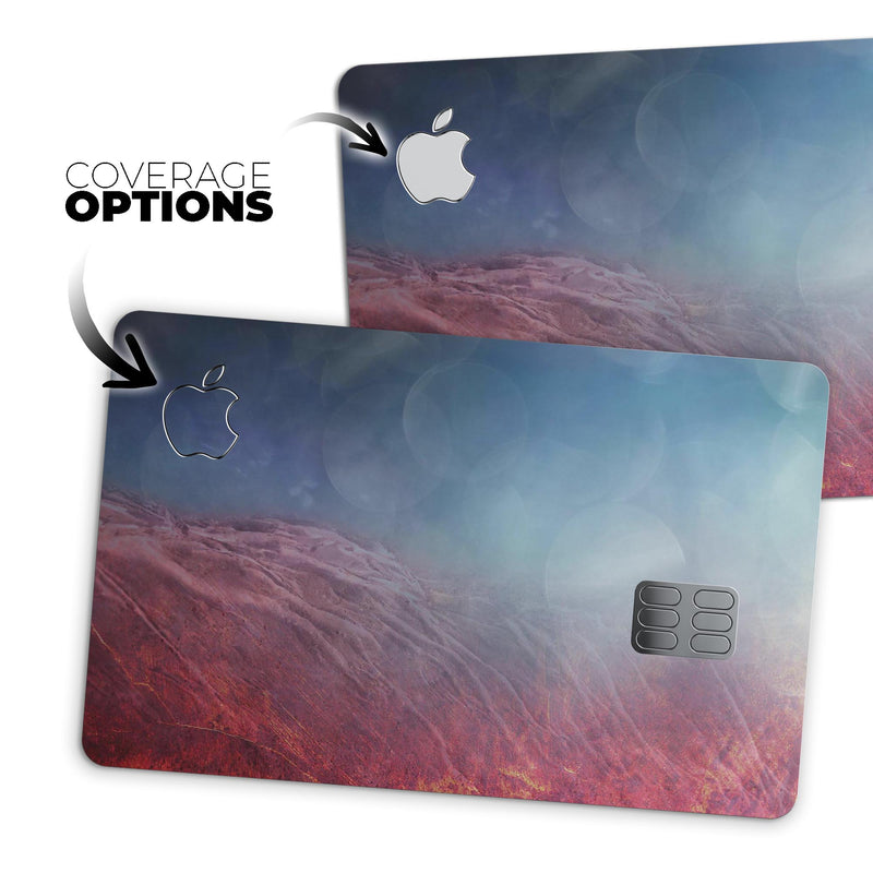 Abstract Fire & Ice V10 - Premium Protective Decal Skin-Kit for the Apple Credit Card