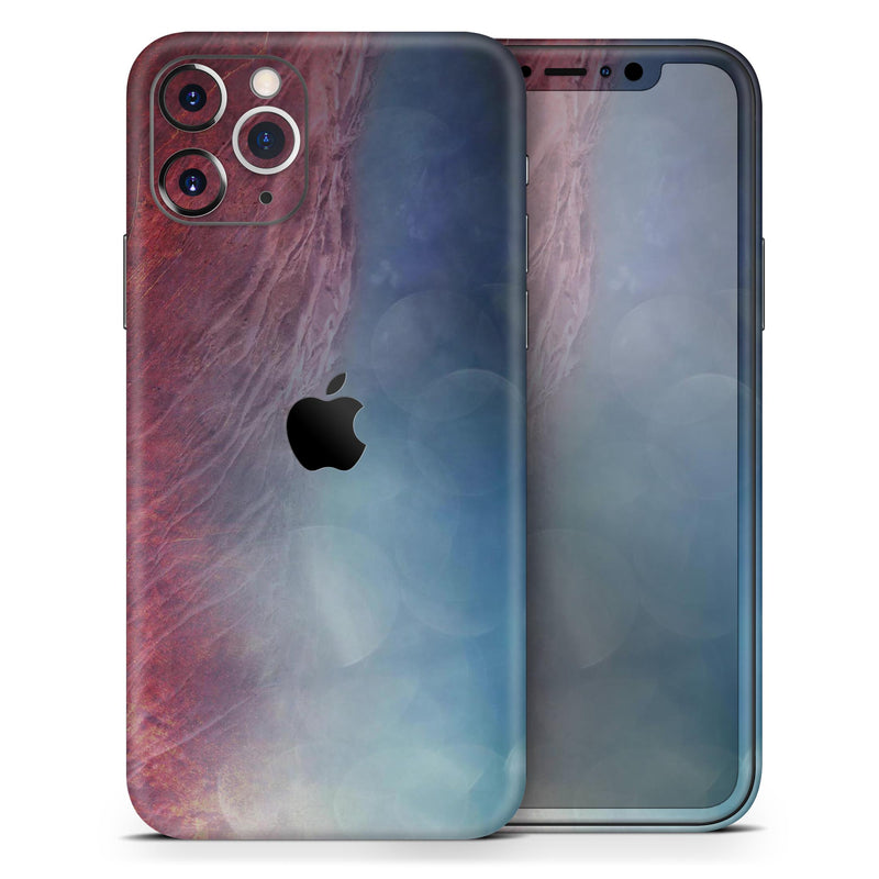 Abstract Fire & Ice V10 - Skin-Kit compatible with the Apple iPhone 13, 13 Pro Max, 13 Mini, 13 Pro, iPhone 12, iPhone 11 (All iPhones Available)