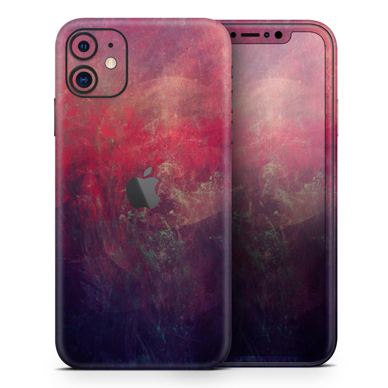 Abstract Fire & Ice V11 - Skin-Kit compatible with the Apple iPhone 13, 13 Pro Max, 13 Mini, 13 Pro, iPhone 12, iPhone 11 (All iPhones Available)