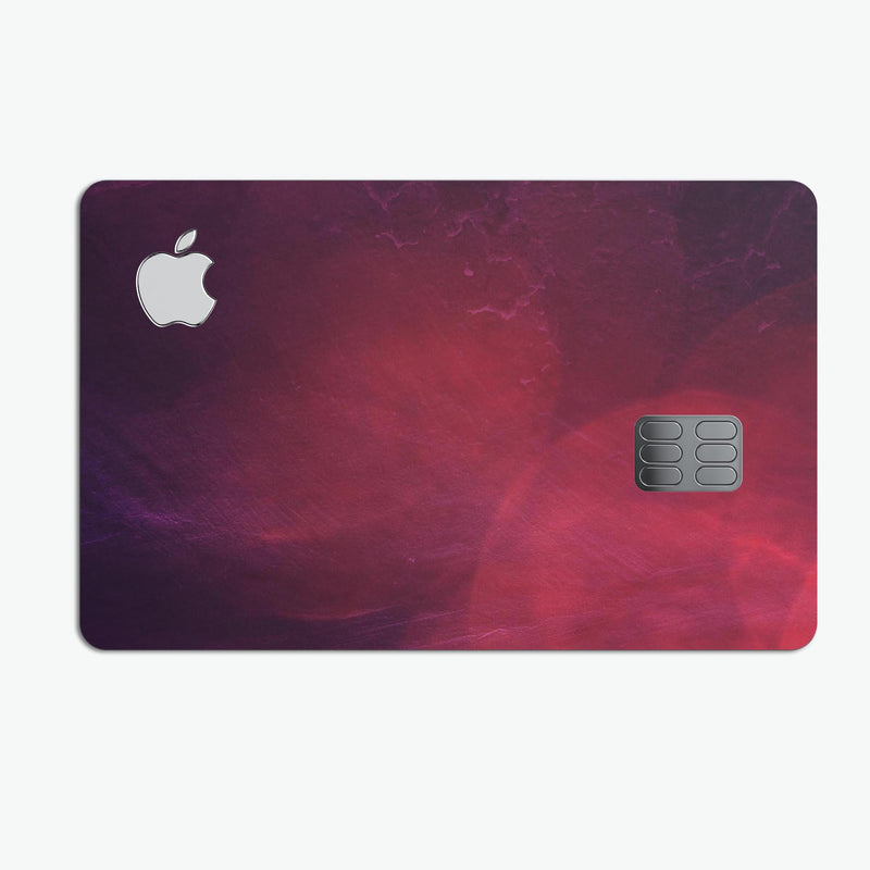 Abstract Fire & Ice V12 - Premium Protective Decal Skin-Kit for the Apple Credit Card
