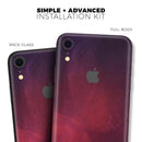 Abstract Fire & Ice V12 - Skin-Kit for the Apple iPhone XR, XS MAX, XS/X, 8/8+, 7/7+, 5/5S/SE (All iPhones Available)