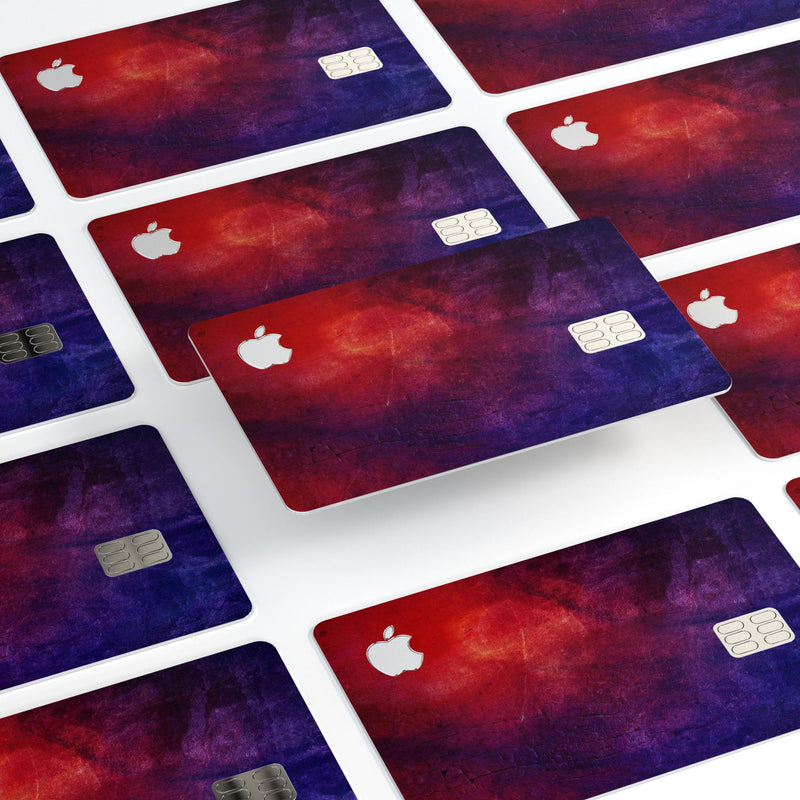 Abstract Fire & Ice V13 - Premium Protective Decal Skin-Kit for the Apple Credit Card