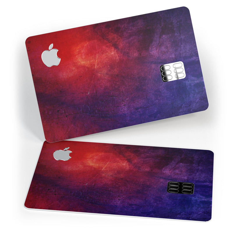 Abstract Fire & Ice V13 - Premium Protective Decal Skin-Kit for the Apple Credit Card