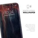 Abstract Fire & Ice V14 - Skin-Kit for the Apple iPhone XR, XS MAX, XS/X, 8/8+, 7/7+, 5/5S/SE (All iPhones Available)