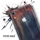 Abstract Fire & Ice V14 - Skin-Kit for the Apple iPhone XR, XS MAX, XS/X, 8/8+, 7/7+, 5/5S/SE (All iPhones Available)