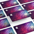 Abstract Fire & Ice V15 - Premium Protective Decal Skin-Kit for the Apple Credit Card