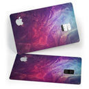 Abstract Fire & Ice V15 - Premium Protective Decal Skin-Kit for the Apple Credit Card
