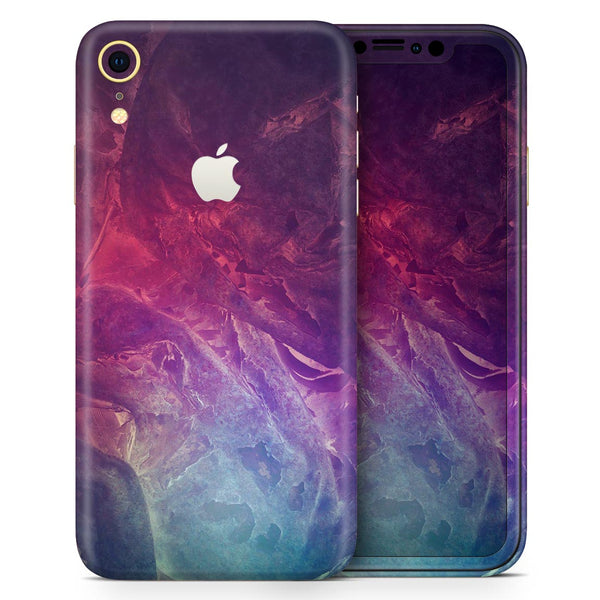 Abstract Fire & Ice V15 - Skin-Kit for the Apple iPhone XR, XS MAX, XS/X, 8/8+, 7/7+, 5/5S/SE (All iPhones Available)