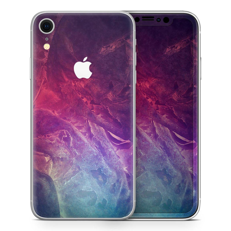 Abstract Fire & Ice V15 - Skin-Kit for the Apple iPhone XR, XS MAX, XS/X, 8/8+, 7/7+, 5/5S/SE (All iPhones Available)