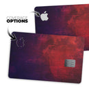 Abstract Fire & Ice V16 - Premium Protective Decal Skin-Kit for the Apple Credit Card