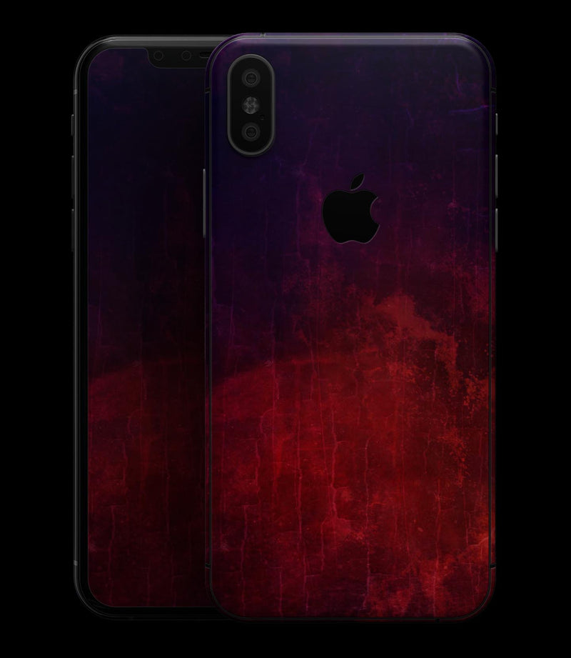 Abstract Fire & Ice V16 - iPhone XS MAX, XS/X, 8/8+, 7/7+, 5/5S/SE Skin-Kit (All iPhones Available)