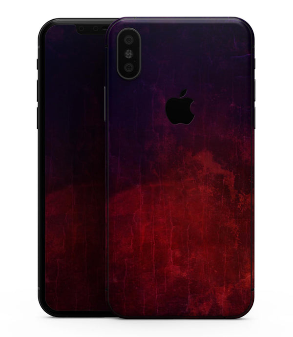 Abstract Fire & Ice V16 - iPhone XS MAX, XS/X, 8/8+, 7/7+, 5/5S/SE Skin-Kit (All iPhones Available)