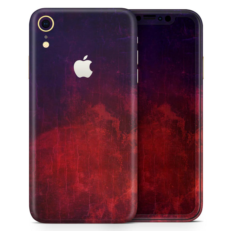 Abstract Fire & Ice V16 - Skin-Kit for the Apple iPhone XR, XS MAX, XS/X, 8/8+, 7/7+, 5/5S/SE (All iPhones Available)