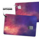 Abstract Fire & Ice V17 - Premium Protective Decal Skin-Kit for the Apple Credit Card