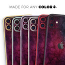 Abstract Fire & Ice V18  - Protective Skin Wrap & Decal – Compatible with iPhone SE to iPhone 17 Pro Max (All Models)