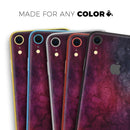 Abstract Fire & Ice V18 - Skin-Kit for the Apple iPhone XR, XS MAX, XS/X, 8/8+, 7/7+, 5/5S/SE (All iPhones Available)