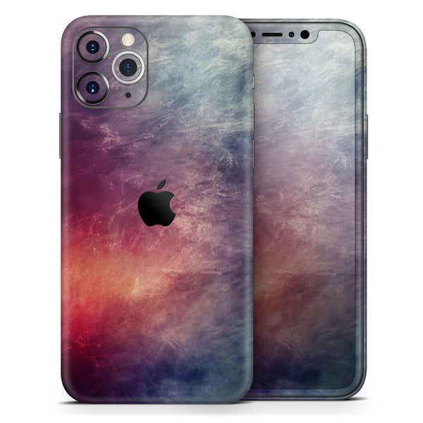 Abstract Fire & Ice V19  - Protective Skin Wrap & Decal – Compatible with iPhone SE to iPhone 17 Pro Max (All Models)