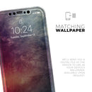 Abstract Fire & Ice V19  - Protective Skin Wrap & Decal – Compatible with iPhone SE to iPhone 17 Pro Max (All Models)