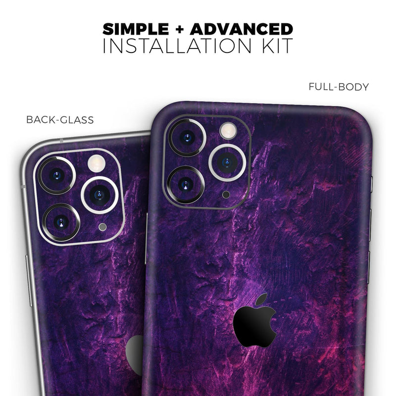 Abstract Fire & Ice V1 - Skin-Kit compatible with the Apple iPhone 13, 13 Pro Max, 13 Mini, 13 Pro, iPhone 12, iPhone 11 (All iPhones Available)