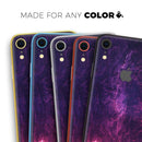 Abstract Fire & Ice V1 - Skin-Kit for the Apple iPhone XR, XS MAX, XS/X, 8/8+, 7/7+, 5/5S/SE (All iPhones Available)