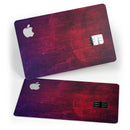 Abstract Fire & Ice V2 - Premium Protective Decal Skin-Kit for the Apple Credit Card
