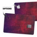 Abstract Fire & Ice V2 - Premium Protective Decal Skin-Kit for the Apple Credit Card