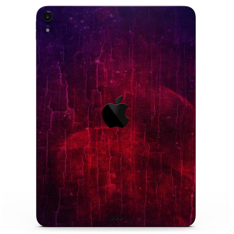 Abstract Fire & Ice V2 - Full Body Skin Decal for the Apple iPad Pro 12.9", 11", 10.5", 9.7", Air or Mini (All Models Available)