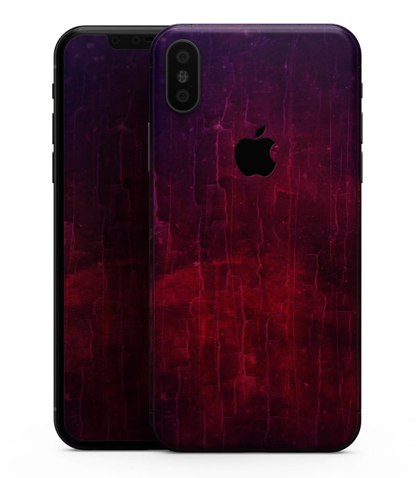Abstract Fire & Ice V2 - iPhone XS MAX, XS/X, 8/8+, 7/7+, 5/5S/SE Skin-Kit (All iPhones Available)