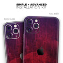 Abstract Fire & Ice V2 - Skin-Kit compatible with the Apple iPhone 13, 13 Pro Max, 13 Mini, 13 Pro, iPhone 12, iPhone 11 (All iPhones Available)