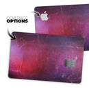 Abstract Fire & Ice V3 - Premium Protective Decal Skin-Kit for the Apple Credit Card