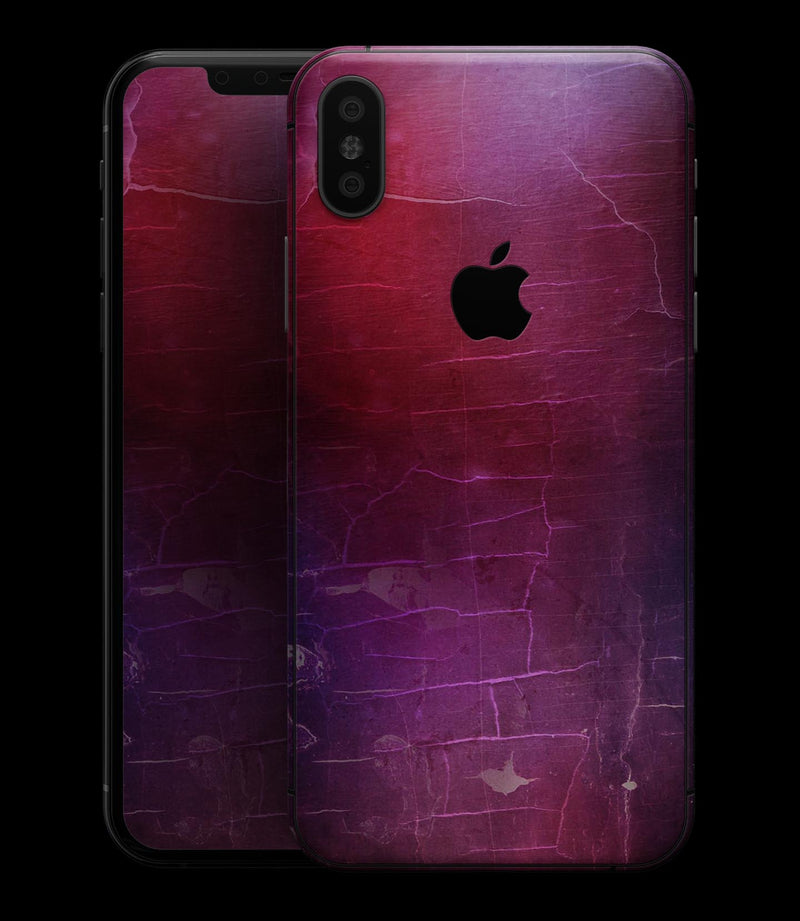 Abstract Fire & Ice V3 - iPhone XS MAX, XS/X, 8/8+, 7/7+, 5/5S/SE Skin-Kit (All iPhones Available)