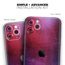 Abstract Fire & Ice V3 - Skin-Kit compatible with the Apple iPhone 13, 13 Pro Max, 13 Mini, 13 Pro, iPhone 12, iPhone 11 (All iPhones Available)
