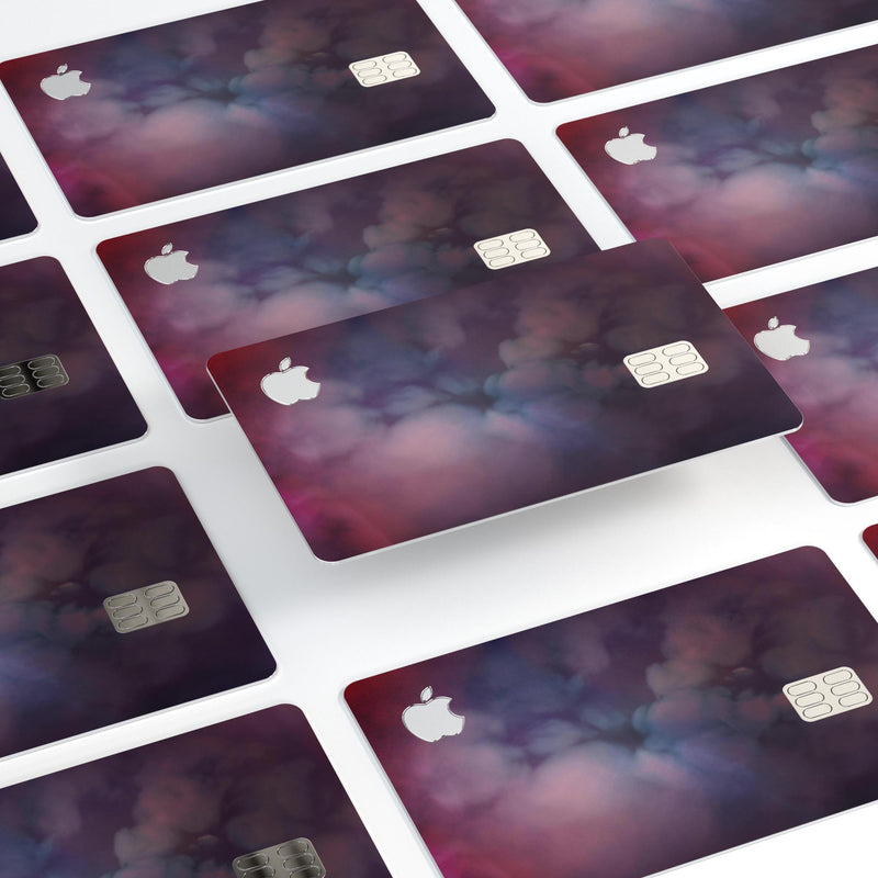 Abstract Fire & Ice V4 - Premium Protective Decal Skin-Kit for the Apple Credit Card