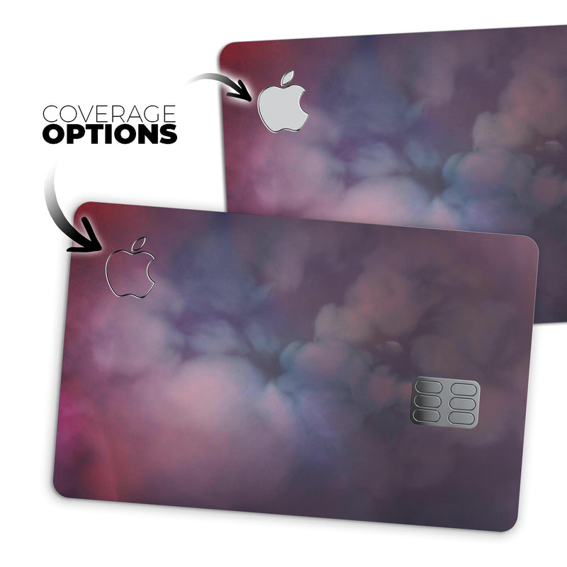 Abstract Fire & Ice V4 - Premium Protective Decal Skin-Kit for the Apple Credit Card