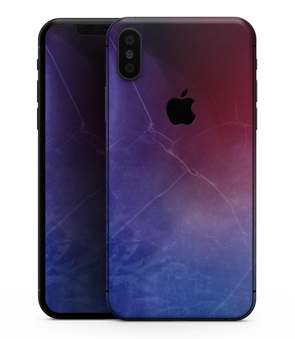 Abstract Fire & Ice V5 - iPhone XS MAX, XS/X, 8/8+, 7/7+, 5/5S/SE Skin-Kit (All iPhones Available)