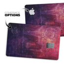Abstract Fire & Ice V6 - Premium Protective Decal Skin-Kit for the Apple Credit Card
