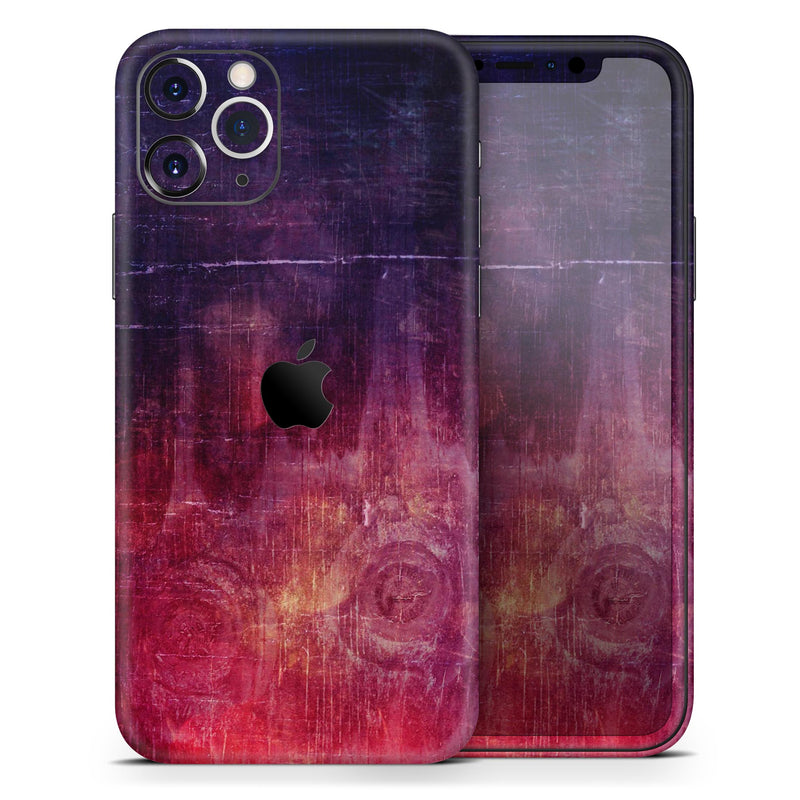 Abstract Fire & Ice V6 - Skin-Kit compatible with the Apple iPhone 13, 13 Pro Max, 13 Mini, 13 Pro, iPhone 12, iPhone 11 (All iPhones Available)