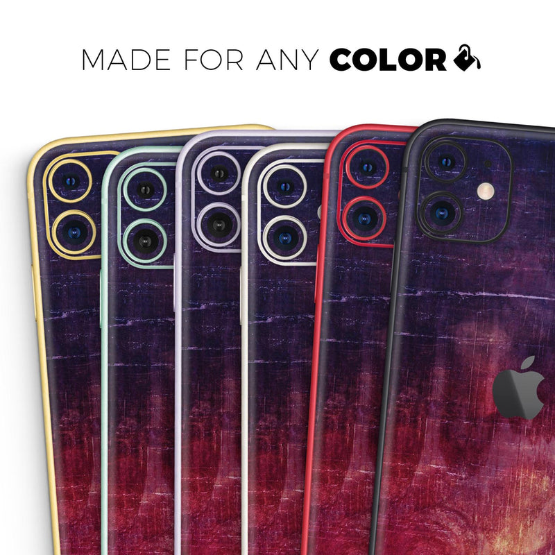 Abstract Fire & Ice V6 - Skin-Kit compatible with the Apple iPhone 13, 13 Pro Max, 13 Mini, 13 Pro, iPhone 12, iPhone 11 (All iPhones Available)