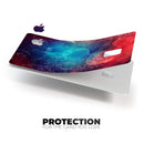 Abstract Fire & Ice V7 - Premium Protective Decal Skin-Kit for the Apple Credit Card