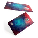 Abstract Fire & Ice V7 - Premium Protective Decal Skin-Kit for the Apple Credit Card