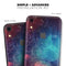Abstract Fire & Ice V7 - Skin-Kit for the Apple iPhone XR, XS MAX, XS/X, 8/8+, 7/7+, 5/5S/SE (All iPhones Available)