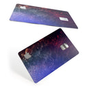 Abstract Fire & Ice V8 - Premium Protective Decal Skin-Kit for the Apple Credit Card