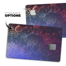 Abstract Fire & Ice V8 - Premium Protective Decal Skin-Kit for the Apple Credit Card